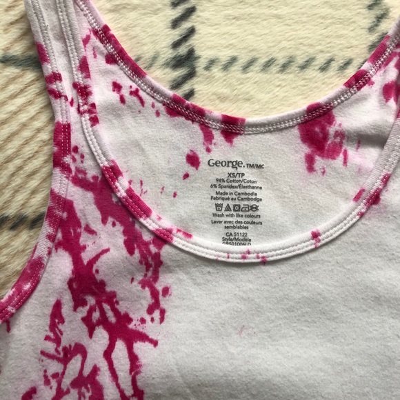 George hand made tie dye shirt - Picture 2 of 4